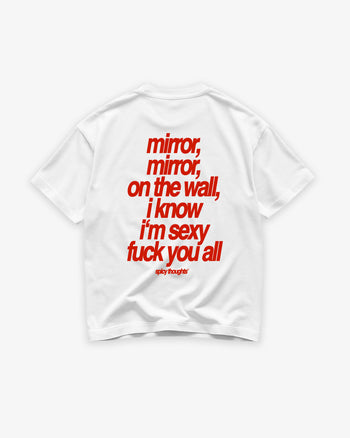Heavy Oversized Tee - Mirror, mirror on the wall