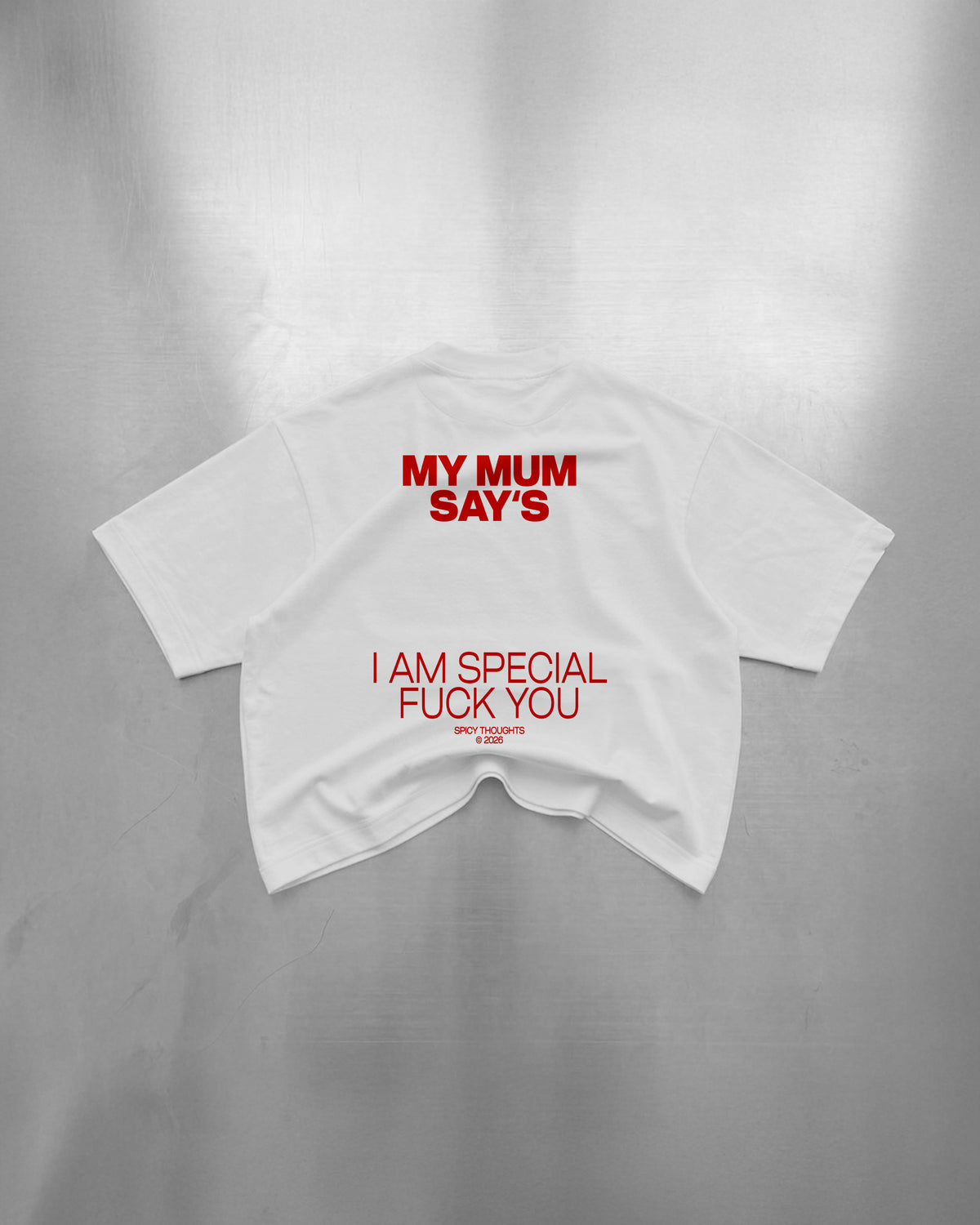 Heavy Oversized Tee - My Mum Says I’m Special V2