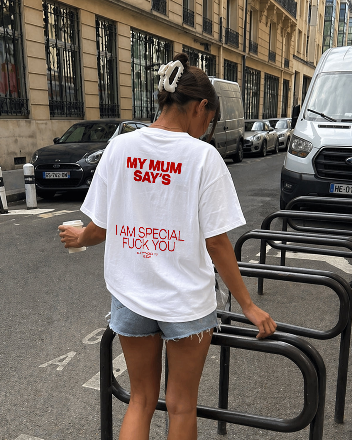 Heavy Oversized Tee - My Mum Says I’m Special V2