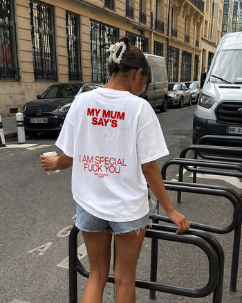 Heavy Oversized Tee - My Mum Says I’m Special V2
