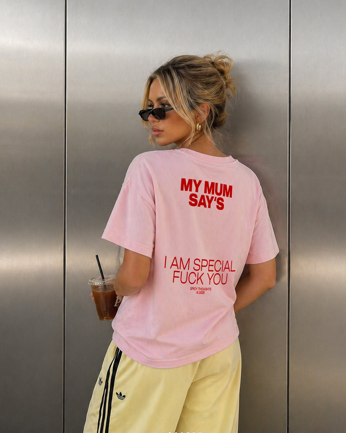 Heavy Oversized Tee - My Mum Says I’m Special V2