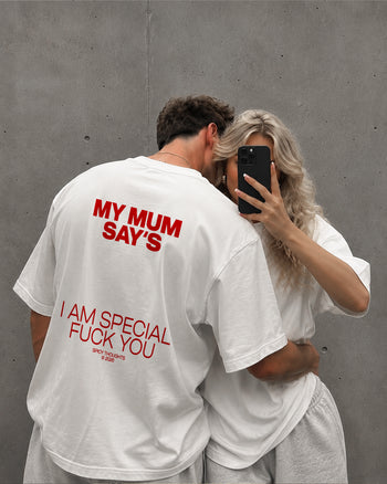 Heavy Oversized Tee - My Mum Says I’m Special V2