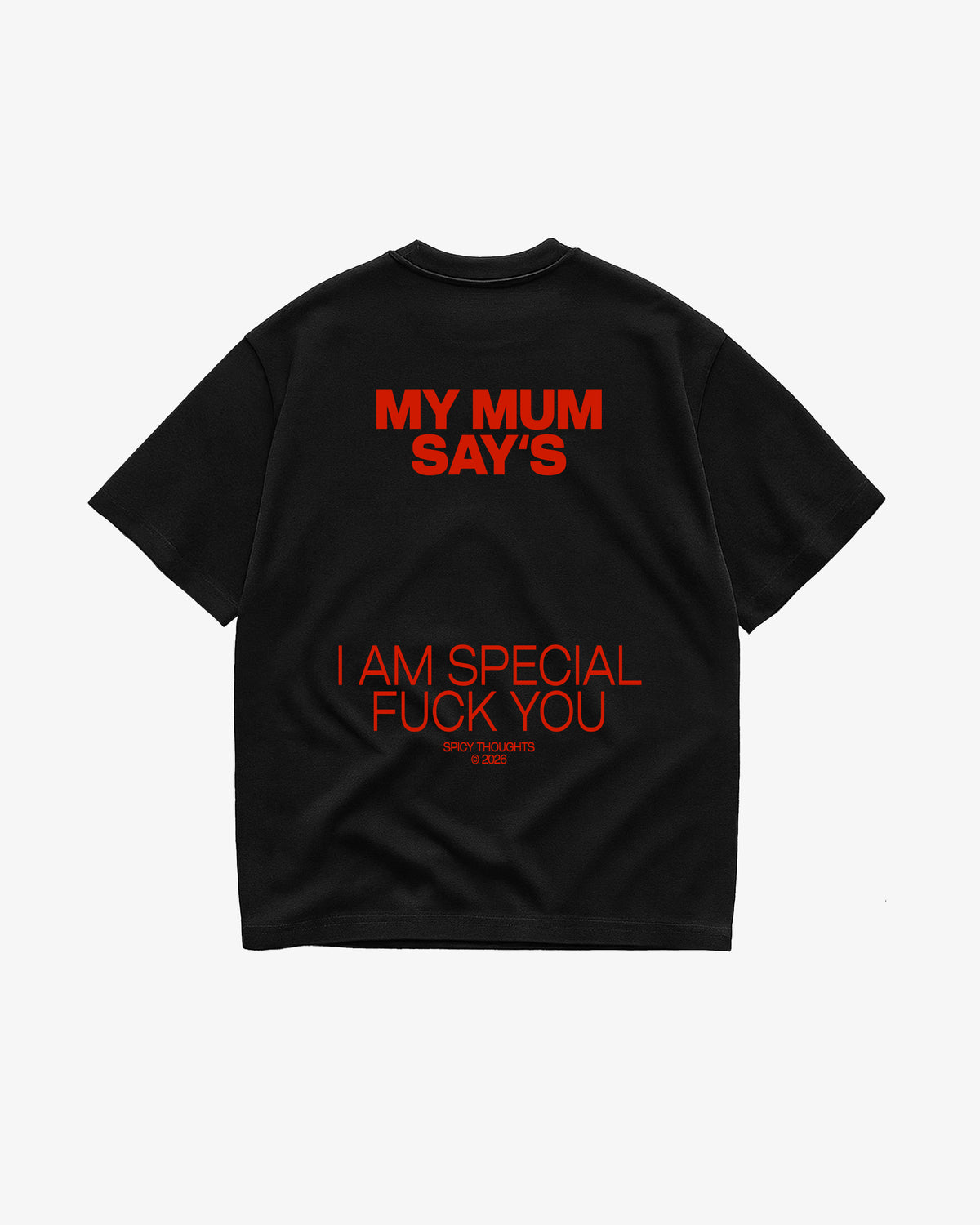Heavy Oversized Tee - My Mum Says I’m Special V2