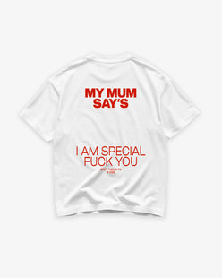 Heavy Oversized Tee - My Mum Says I’m Special V2