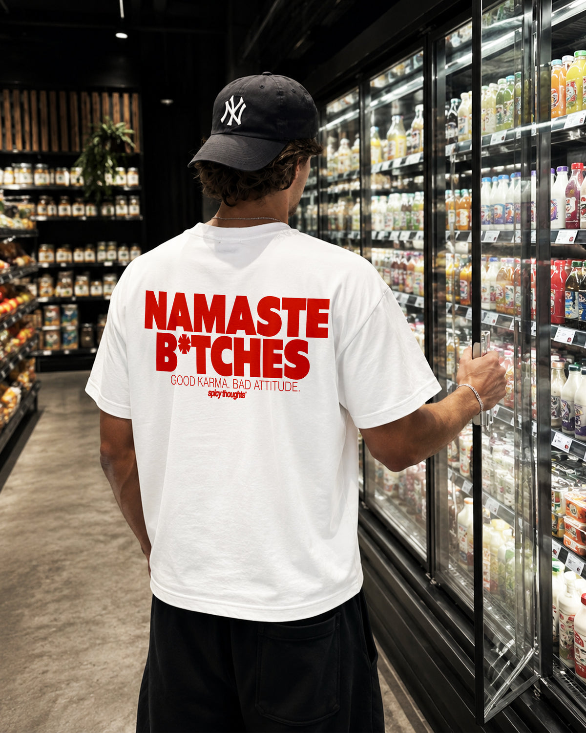 Heavy Oversized Tee - Namaste B*tches