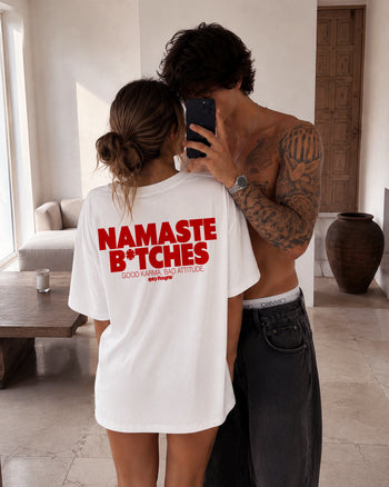 Heavy Oversized Tee - Namaste B*tches