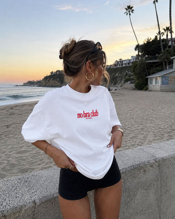 Heavy Oversized Tee - No Bra Club