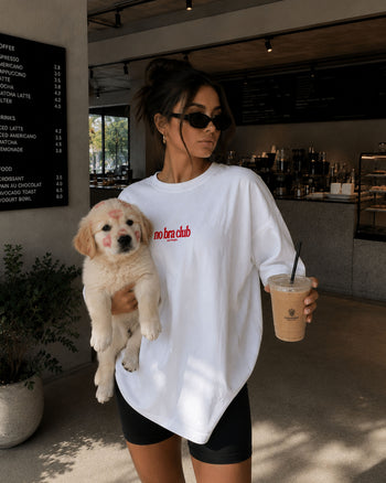 Heavy Oversized Tee - No Bra Club