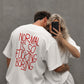 Heavy Oversized Tee - Normal Is So Fucking Boring