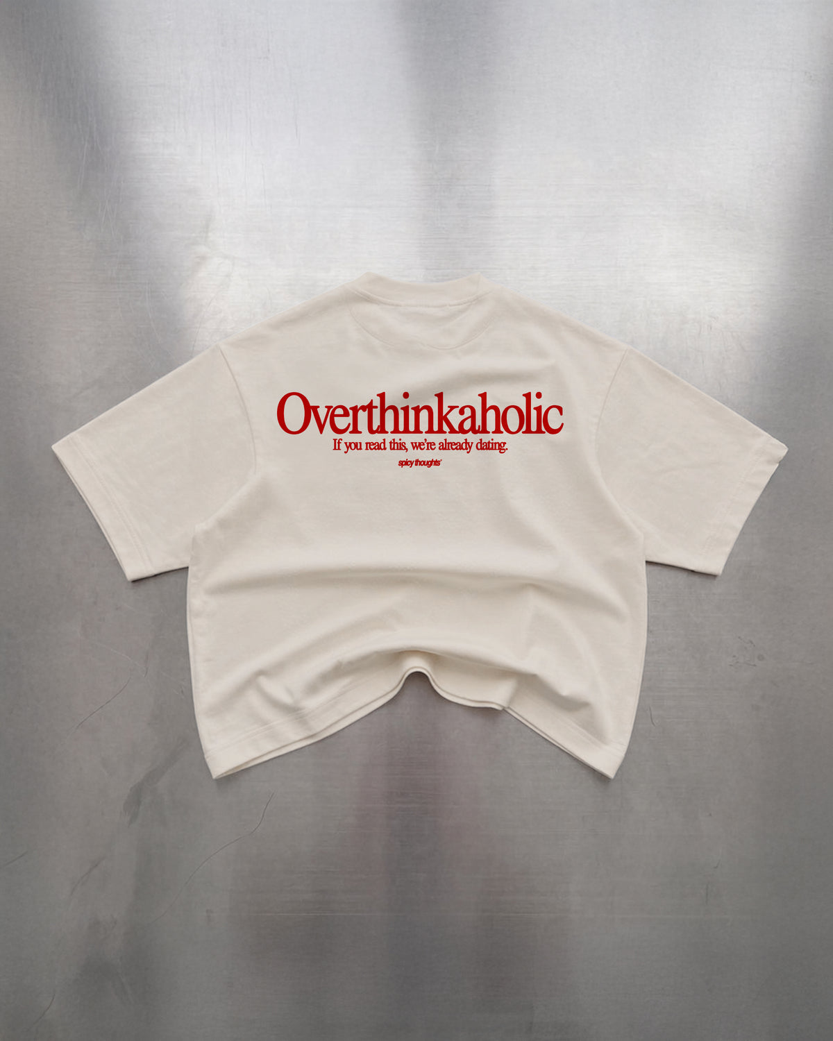 Heavy Oversized Tee - Overthinkaholic