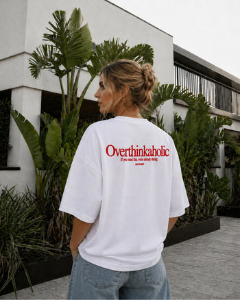 Heavy Oversized Tee - Overthinkaholic