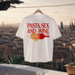 Heavy Oversized Tee - Pasta Sex and Wine