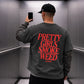 Heavy Oversized Tee - Pretty Girls Smoke Weed
