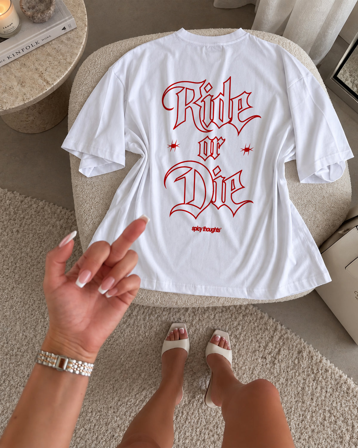 Heavy Oversized Tee - Ride or Die