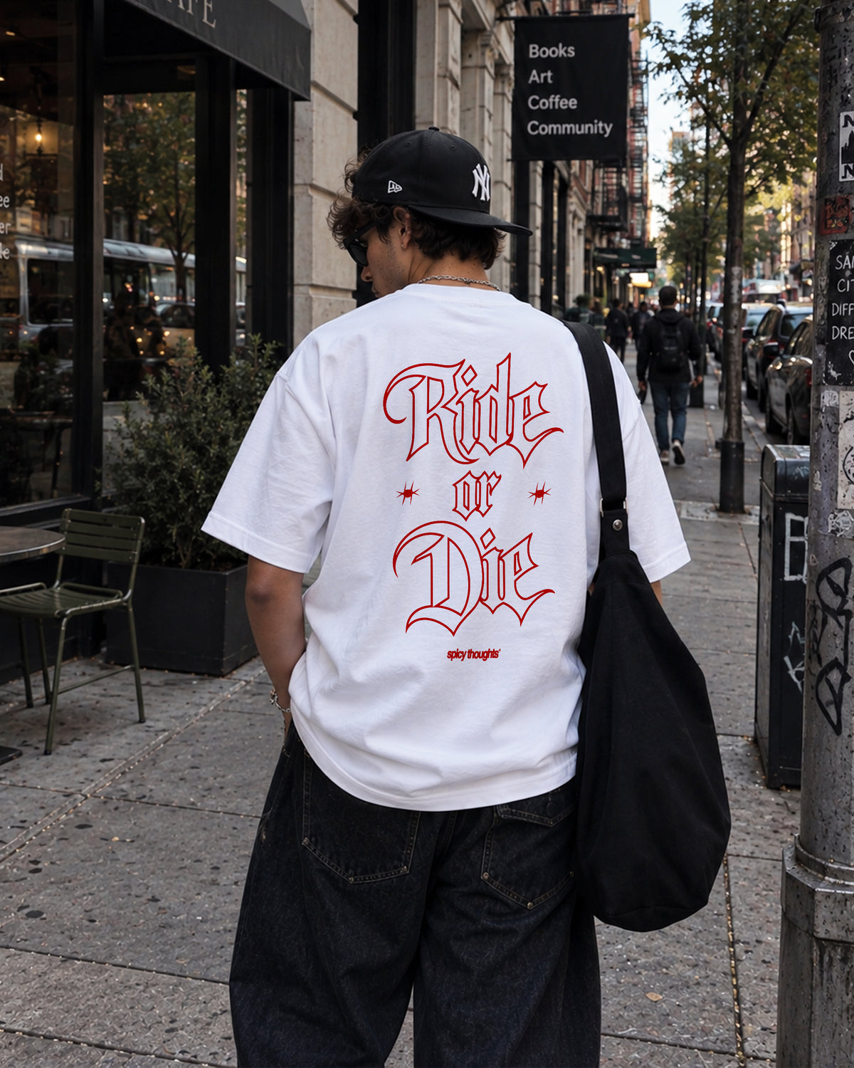 Heavy Oversized Tee - Ride or Die