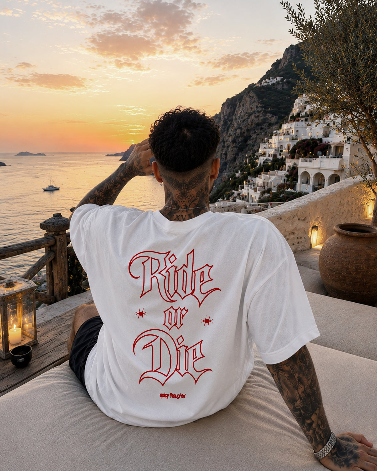 Heavy Oversized Tee - Ride or Die