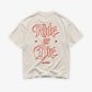Heavy Oversized Tee - Ride or Die