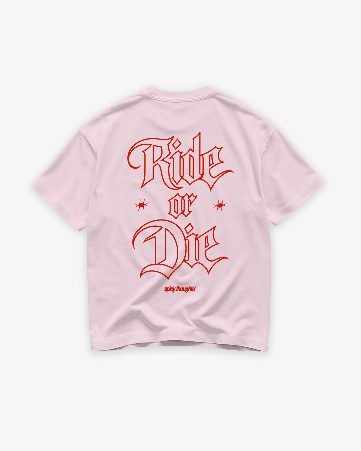 Heavy Oversized Tee - Ride or Die