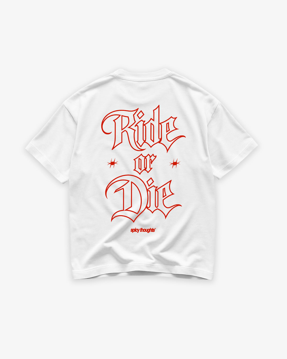 Heavy Oversized Tee - Ride or Die