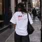 Heavy Oversized Tee - Slut: a woman with the morals of a man.