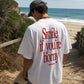 Heavy Oversized Tee - Smile, If You’re Horny