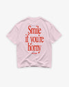 Heavy Oversized Tee - Smile, If You’re Horny