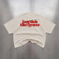 Heavy Oversized Tee - Social Media Killed Romance