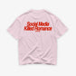 Heavy Oversized Tee - Social Media Killed Romance