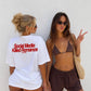 Heavy Oversized Tee - Social Media Killed Romance
