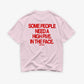 Heavy Oversized Tee - Some People Need A High Five