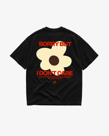 Heavy Oversized Tee - Sorry But I Don’t Care