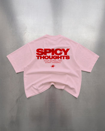 Heavy Oversized Tee - Stop Scrolling. Start Kissing.