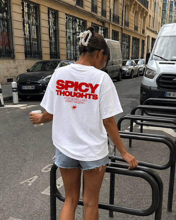 Heavy Oversized Tee - Stop Scrolling. Start Kissing.
