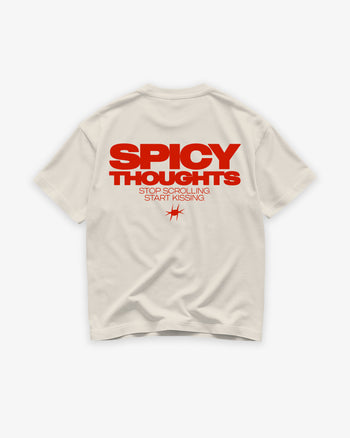 Heavy Oversized Tee - Stop Scrolling. Start Kissing.