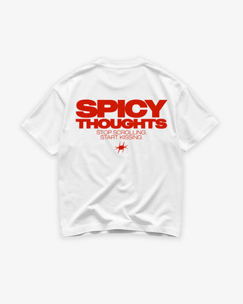 Heavy Oversized Tee - Stop Scrolling. Start Kissing.