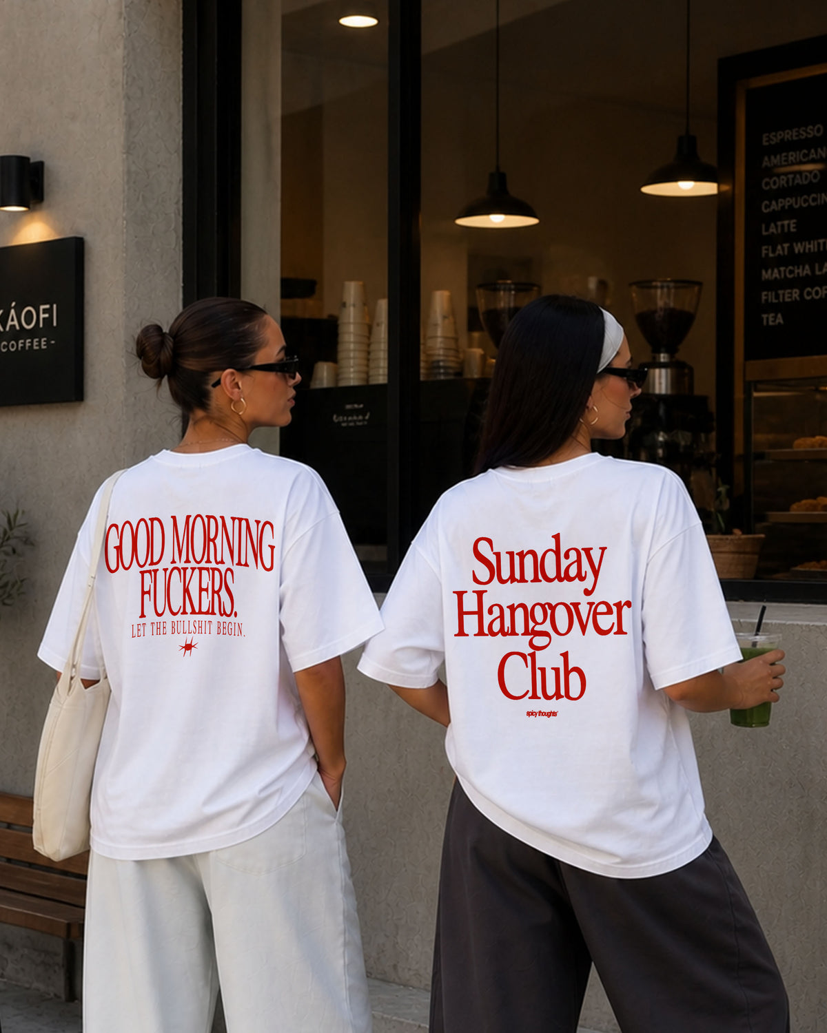 Heavy Oversized Tee - Sunday Hangover Club