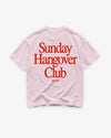 Heavy Oversized Tee - Sunday Hangover Club