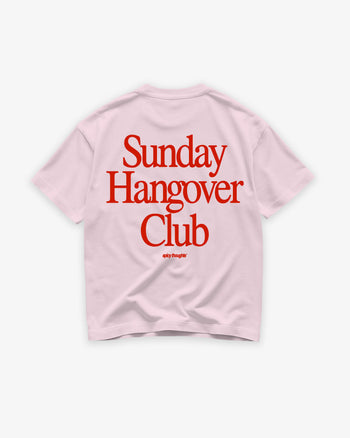 Heavy Oversized Tee - Sunday Hangover Club