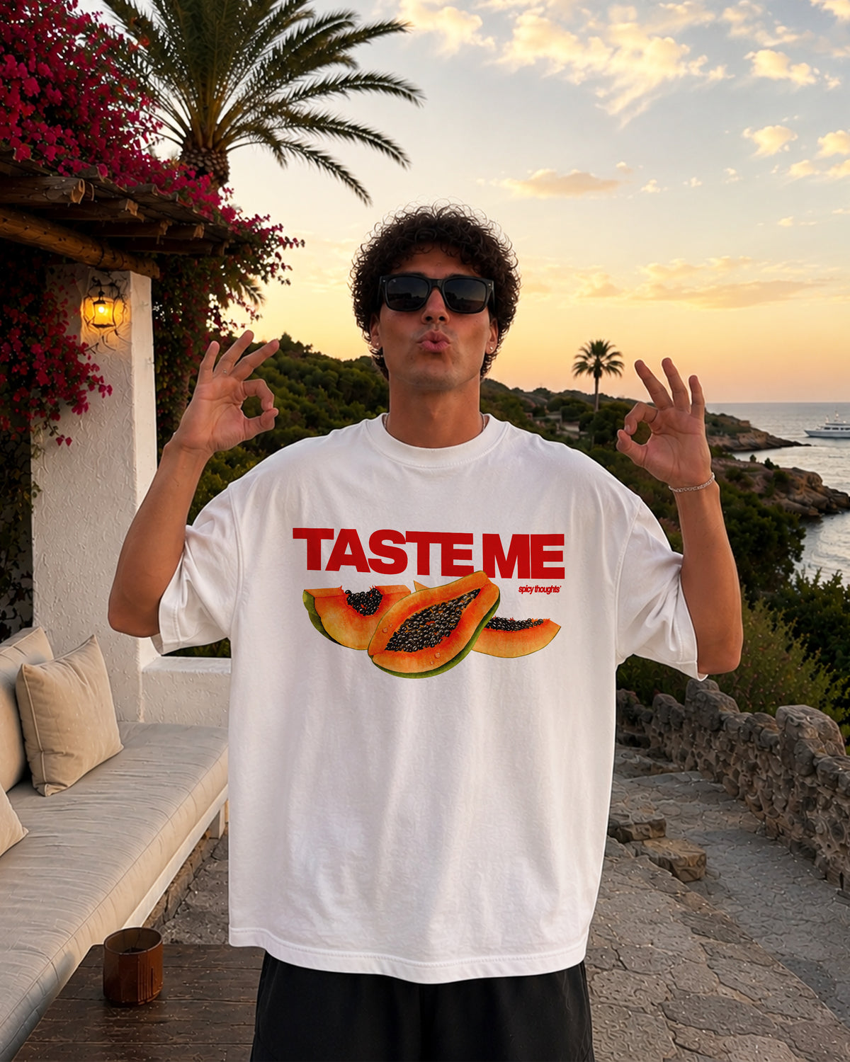 Heavy Oversized Tee - Taste Me