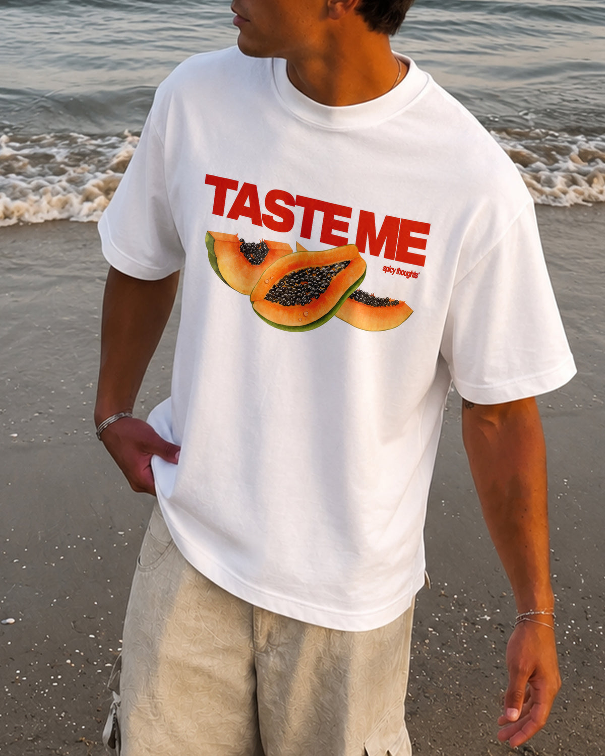 Heavy Oversized Tee - Taste Me