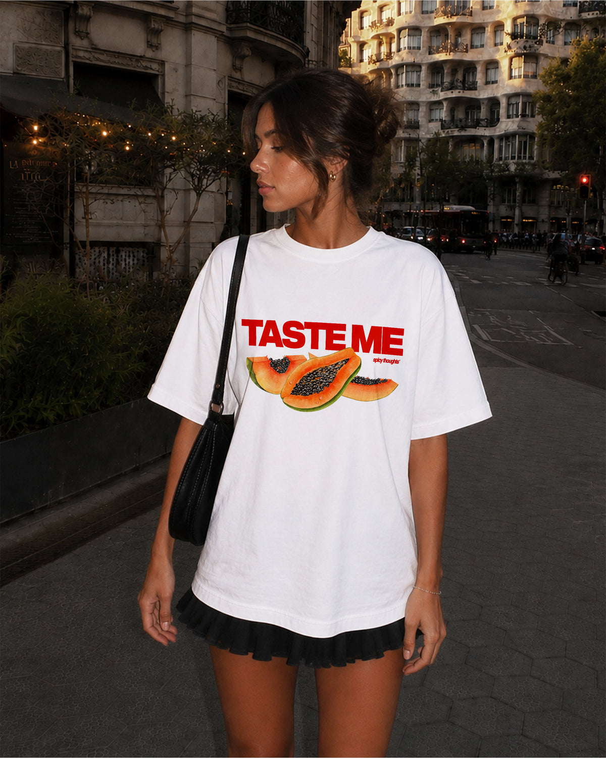 Heavy Oversized Tee - Taste Me