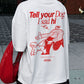 Heavy Oversized Tee - Tell Your Dog I Said Hi
