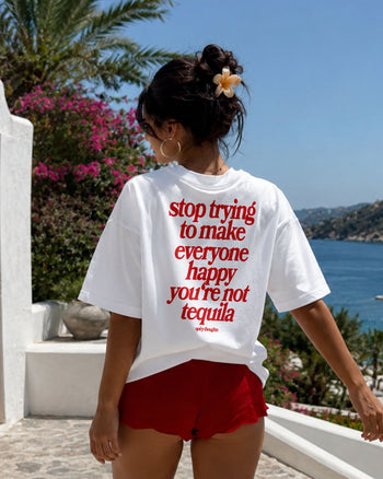 Heavy Oversized Tee - You’re Not Tequila