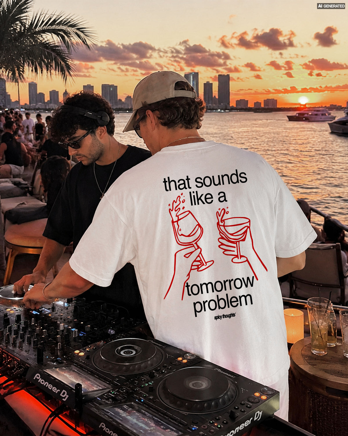 Heavy Oversized Tee - That Sounds Like a Tomorrow Problem