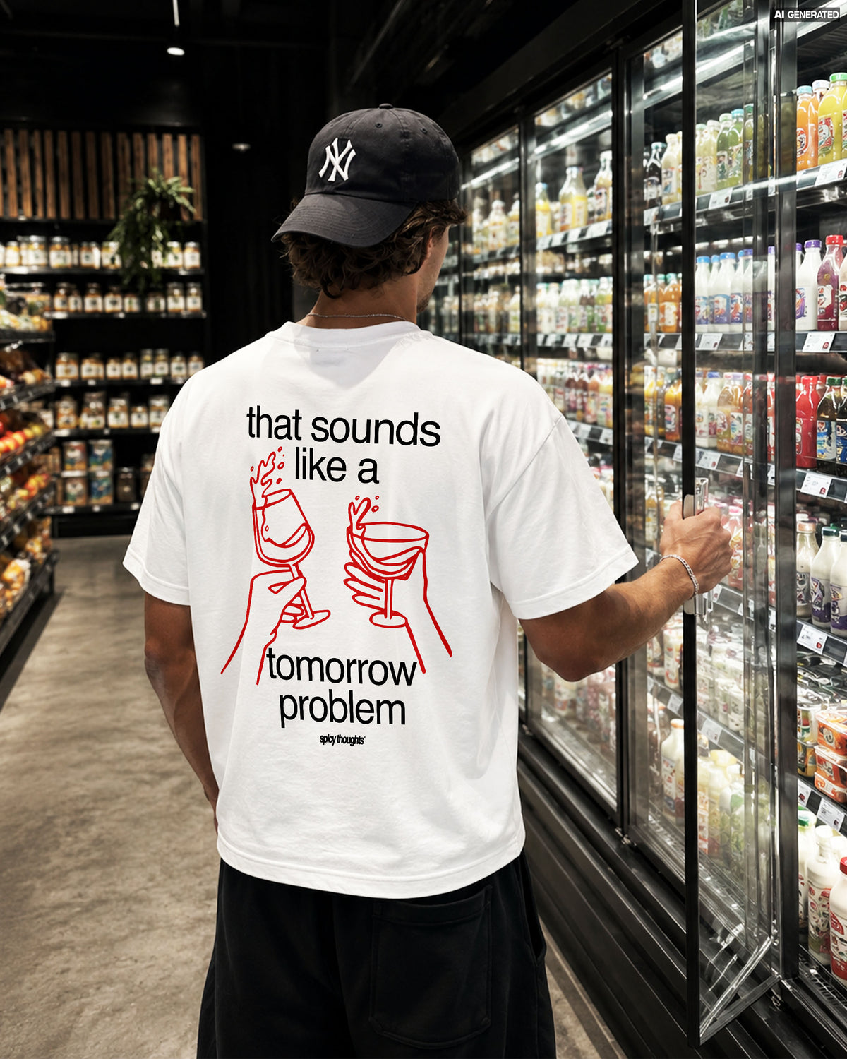 Heavy Oversized Tee - That Sounds Like a Tomorrow Problem