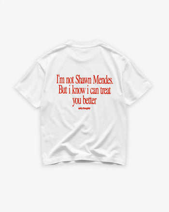 Heavy Oversized Tee - I Know I Can Treat You Better