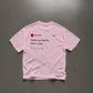 Heavy Oversized Tee - Wake Up Barbie "Feed"