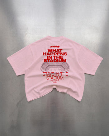 Heavy Oversized Tee - What Happens In The Stadium