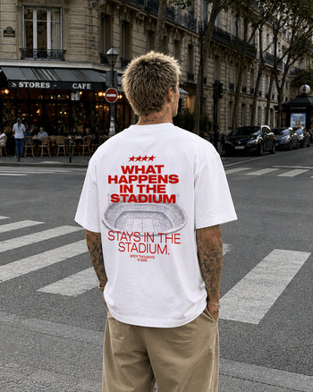 Heavy Oversized Tee - What Happens In The Stadium