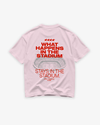 Heavy Oversized Tee - What Happens In The Stadium